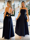 Vestido tomara que caia mídi