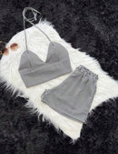 Conjunto duna listrado