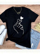 Blusa Tshirt Feminina Manga Curta