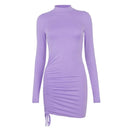 VESTIDO TUBINHO COM AMARRAÇÃO