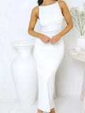 VESTIDO LONGO TRICO